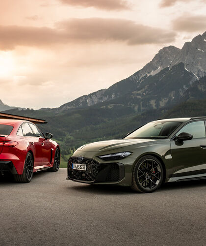 Audi RS 5 - hero mobile