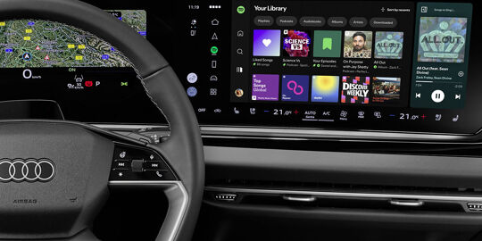 Audi Spotify - hero mobile