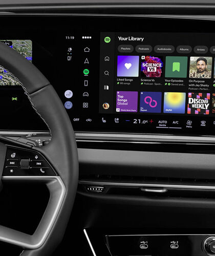 Audi Spotify - hero mobile