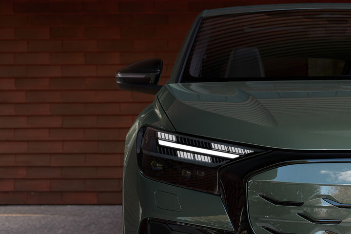 Nieuwe Audi Q4 Sportback e-tron koplamp