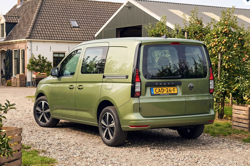 Nieuwe Caddy Flexible linksachter