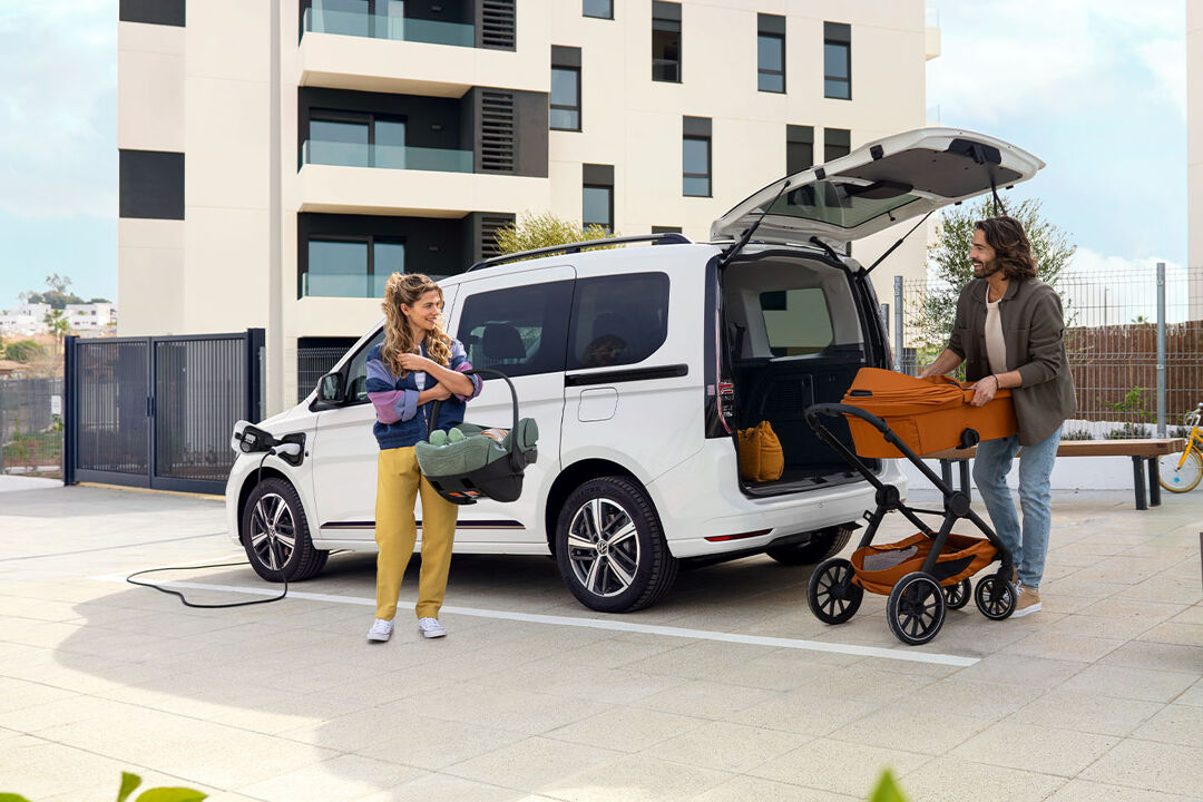 De nieuwe Caddy Kombi eHybrid | 122 km actieradius