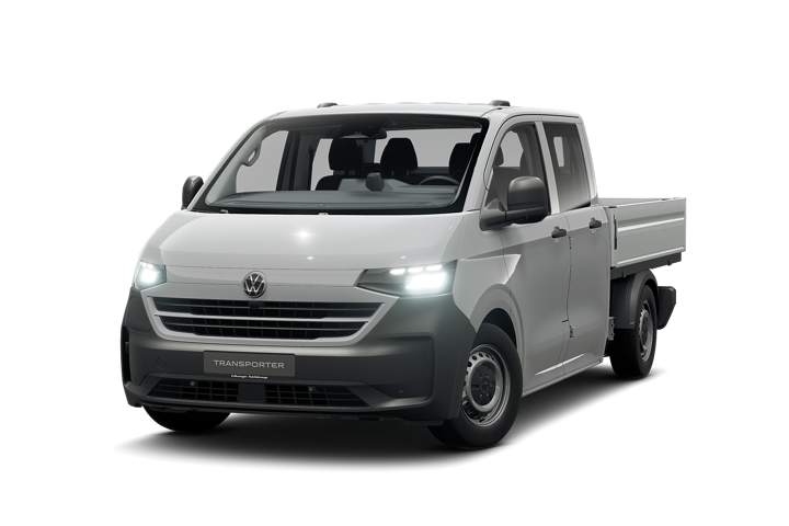 VW e-Transporter pick-up dubbele cabine render