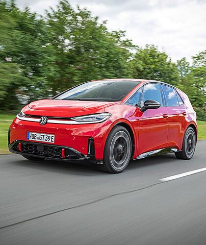 Volkswagen ID.3 GTI Rood Linksvoor Hero Mobile