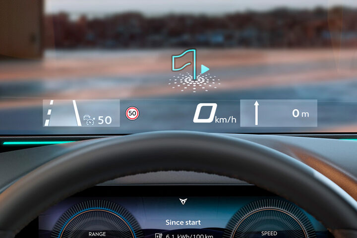 Nieuwe CUPRA Born HUD