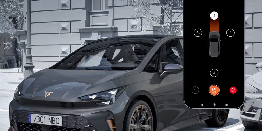Nieuwe CUPRA Born smart parkeren