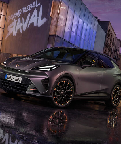 Nieuwe CUPRA Raval Linksvoor Hero Mobile