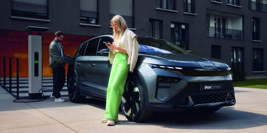 Skoda Elroq - card