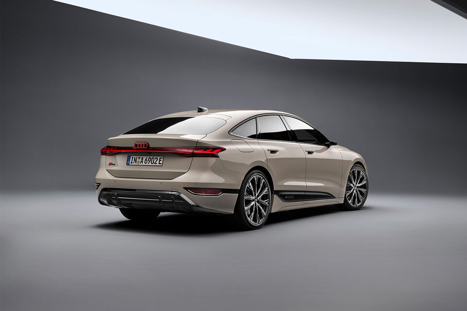 Audi A6 Sportback e-tron achterkant