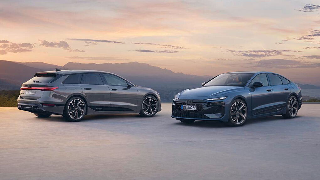 Audi e-days a6 e-tron homepage visual