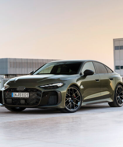 Audi RS 5 Limousine hero mobile