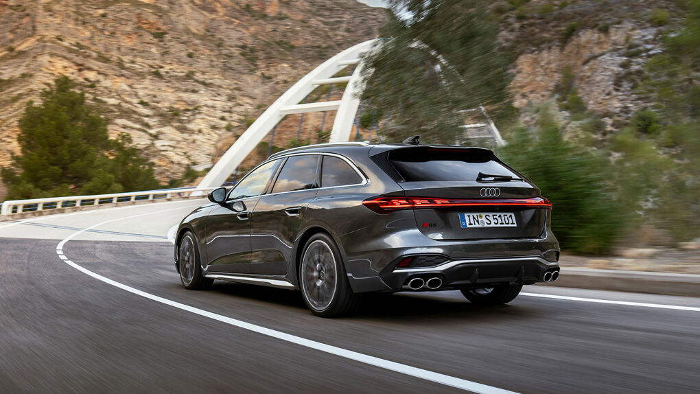 Audi S5 Avant achterkant