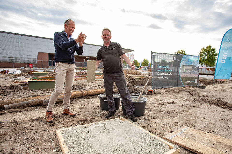 Feestelijke start nieuwbouw Skoda SEAT -4