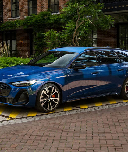 Hero Audi A5 Avant e-hybrid mobile