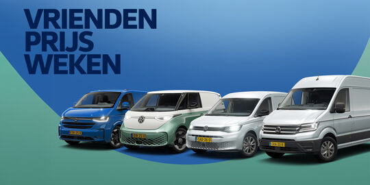 Volkswagen Bedrijfswagens VriendenPrijs weken visual homepage