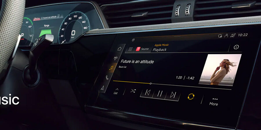 Audi Q8 e-tron Apple Music