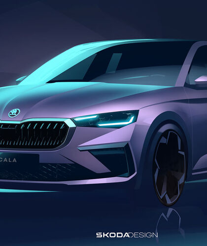 Vernieuwde Skoda Scala 1