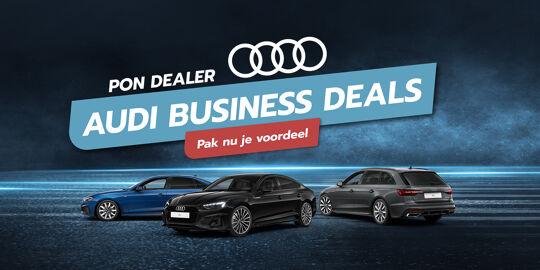 Visual Audi Business Deals Homepage